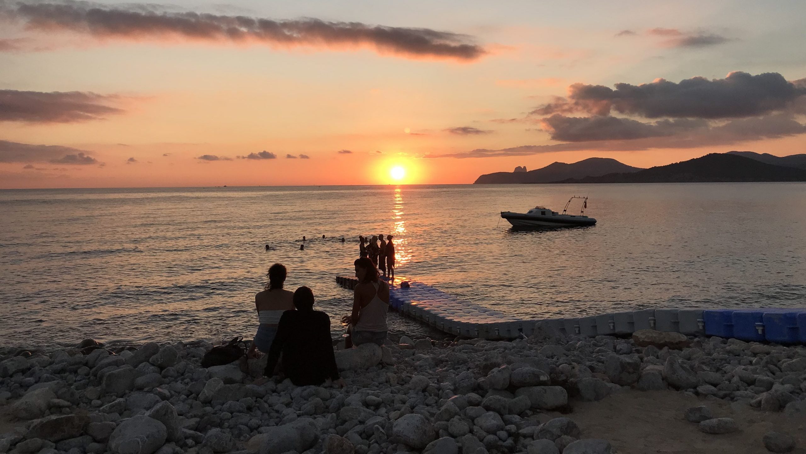 Puesta de sol en Es Vedrà